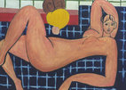 AKT NACH MATISSE,   1984.